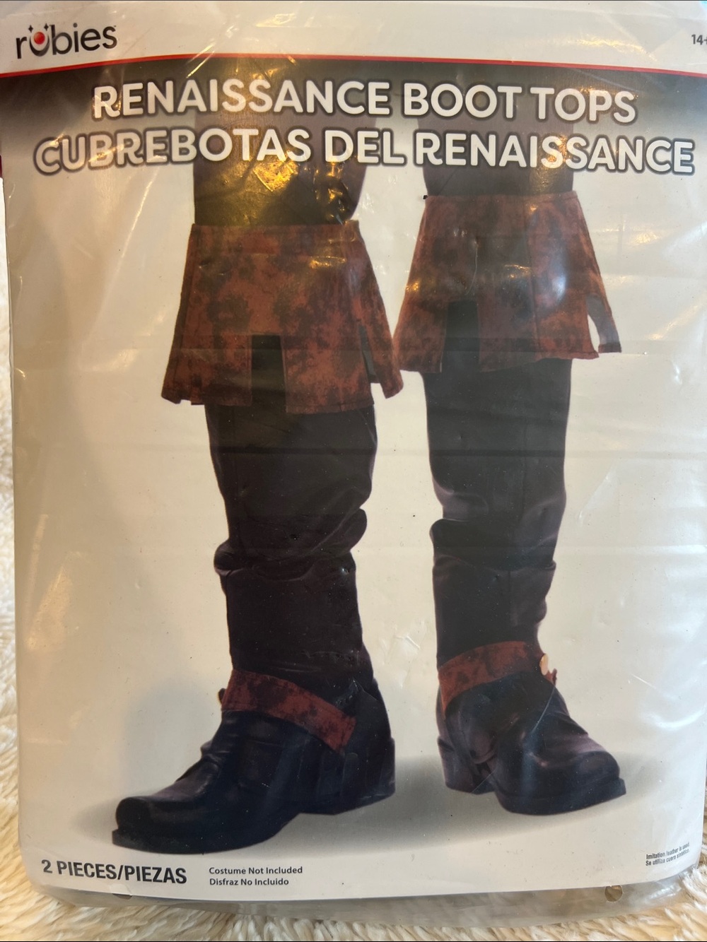 Renaissance Boot Tops Men Pirate Costume Boots Medieval